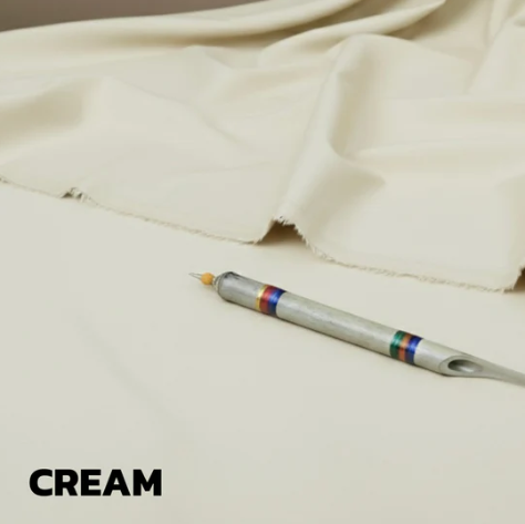 Buisness Class Wash & Wear ( Cream )