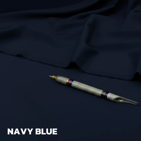 Buisness Class Wash & Wear ( Navy Blue )