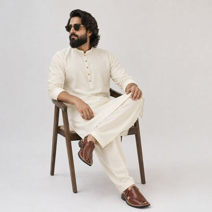 Business Class Wash & Wear ( Cream )