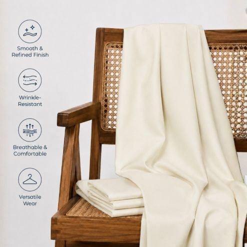 Business Class Wash & Wear ( Cream )